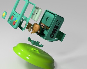 BMO-Adventure Time for 3d print 