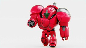 TOY BOT GROOMY  RIGGED