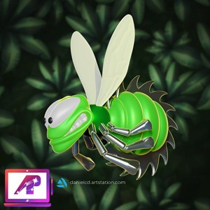 Buzz from Donkey Kong Country 3