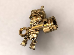 cartoon robots piston 45
