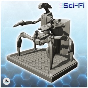 HEDON COMBAT ROBOT (11) - FUTURE SCI-FI SF POST APOCALYPTIC TABLETOP SCIFI