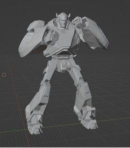 BUMBLEBEE FALL OF CYBERTRON POSE 1