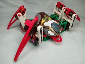 Spider robot(quad robot, quadruped)-MG90
