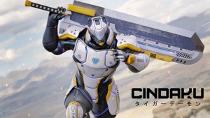 Low Poly - Cybernetic Soldier Cindaku