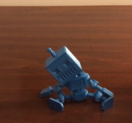 PRINT IN PLACE ARTICULATED ROBOT - ROBOBUDDY