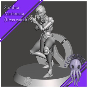 SOMBRA MARIONETA (OVERWATCH) SFW & NSFW