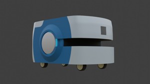 Autonomous Mobile Robot 2 - AMR - Low Poly