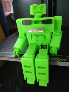 Robot USB/SD/XD storage devices holder