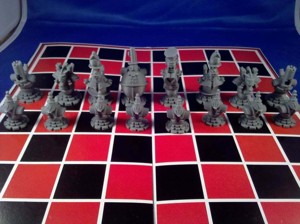 STEAMPUNK ROBOT CHESS PRINTABLE