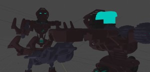 MOBILE HOLDER ELEMENTAL ROBOT