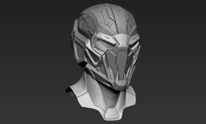 Sci-Fi Helmet 2