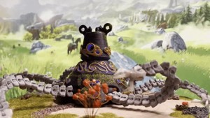 Guardian Robot head with camera mount holes