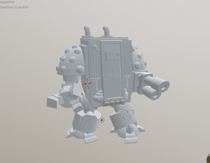 Coffin Warrior - Metal Knight - Space Warrior Oldhammer