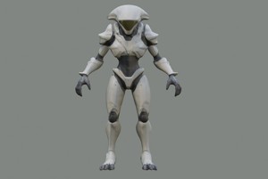 alien armor suit