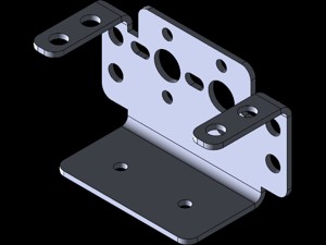 servo bracket