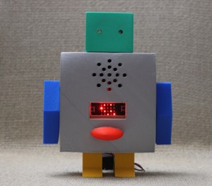 MICROBIT TALKING ROBOT