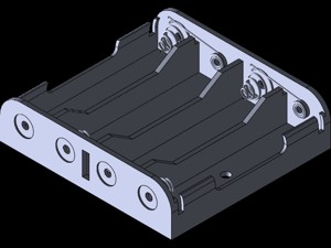 1.5v battery holder 4