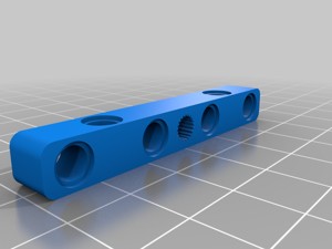 lego technic MG90S 1x7 Servo Adapter
