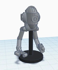 Repairbot Scifi Robot Repair Droid Scifi Wargaming Miniature STARGRAVE STARFINDER