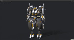 Maneuvering gundam