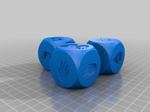 Climbing training dice