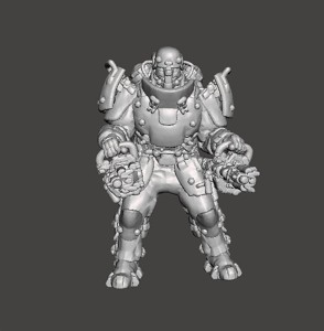 SUPERSOLDAT 1961 MINIATURE MODEL FIGURE FOR SCIFI GAMES RPG DND