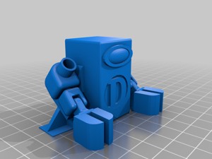 Print in place Dark-moon's robots