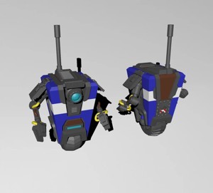 Borderlands – robot CL4P-TP series