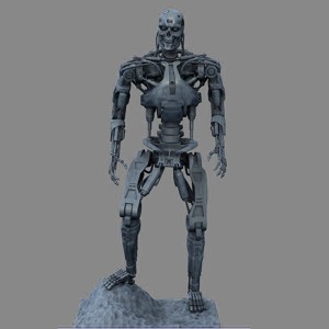T-800 T2 TERMINATOR High Detal