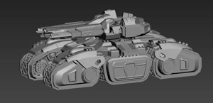 tank for military