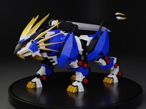 Zoids Murasame Liger Toy Model