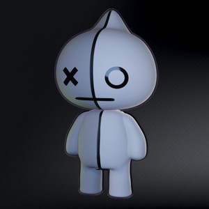 BT21 / BTS VAN THE HUMANOID ROBOT