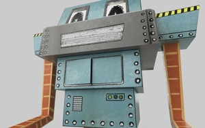 PAPER ROBOT TOY