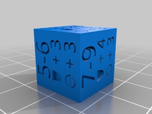 Hex Based Giant Robot Game Movement Dice