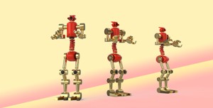 The Radiant Red Robot