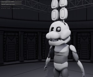 LIFESIZE FNAF MOVIE BONNIE HEAD STL DOCUMENT