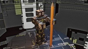 Chip Robot - Pencil Holder