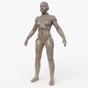 Cyborg Clay Low Poly