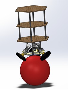 Ball balancing Robot