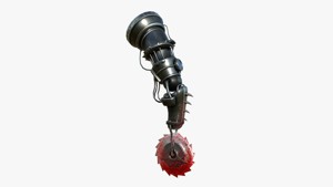 Robotic Arm A10 Bloody - Character Design SciFi