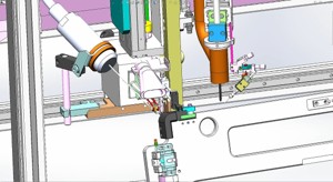 industrial 3D model 7 axis welding machine