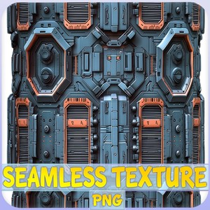 Sci-FI Seamless Texture