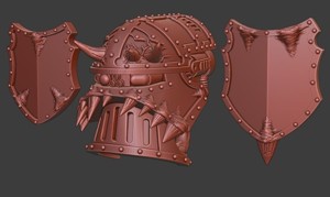 GIANT ROBOT POSSESSED/CORRUPTED ALTERNATIVE HEAD 1