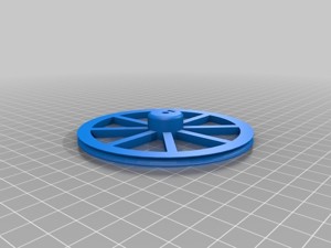 PARAMETRIC ROBOT WHEEL (SPOKED)
