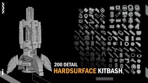 200 Detail  Hard Surface Kitbash 