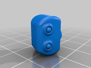 Tiny sweet ramp walking robot