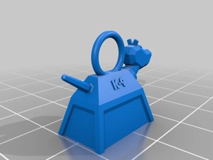 K9 Keychain (From Doctor Who)