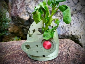 Planter of Laputa Robot Head