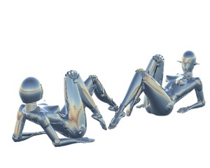 sexy robot 3D print model