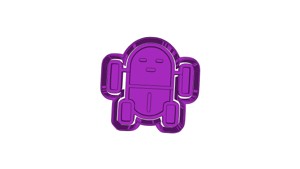 ROBOT (19) CUTTER AND STAMP, COOKIE CUTTER, FORM STAMP, COOKIE CUTTER, FORM